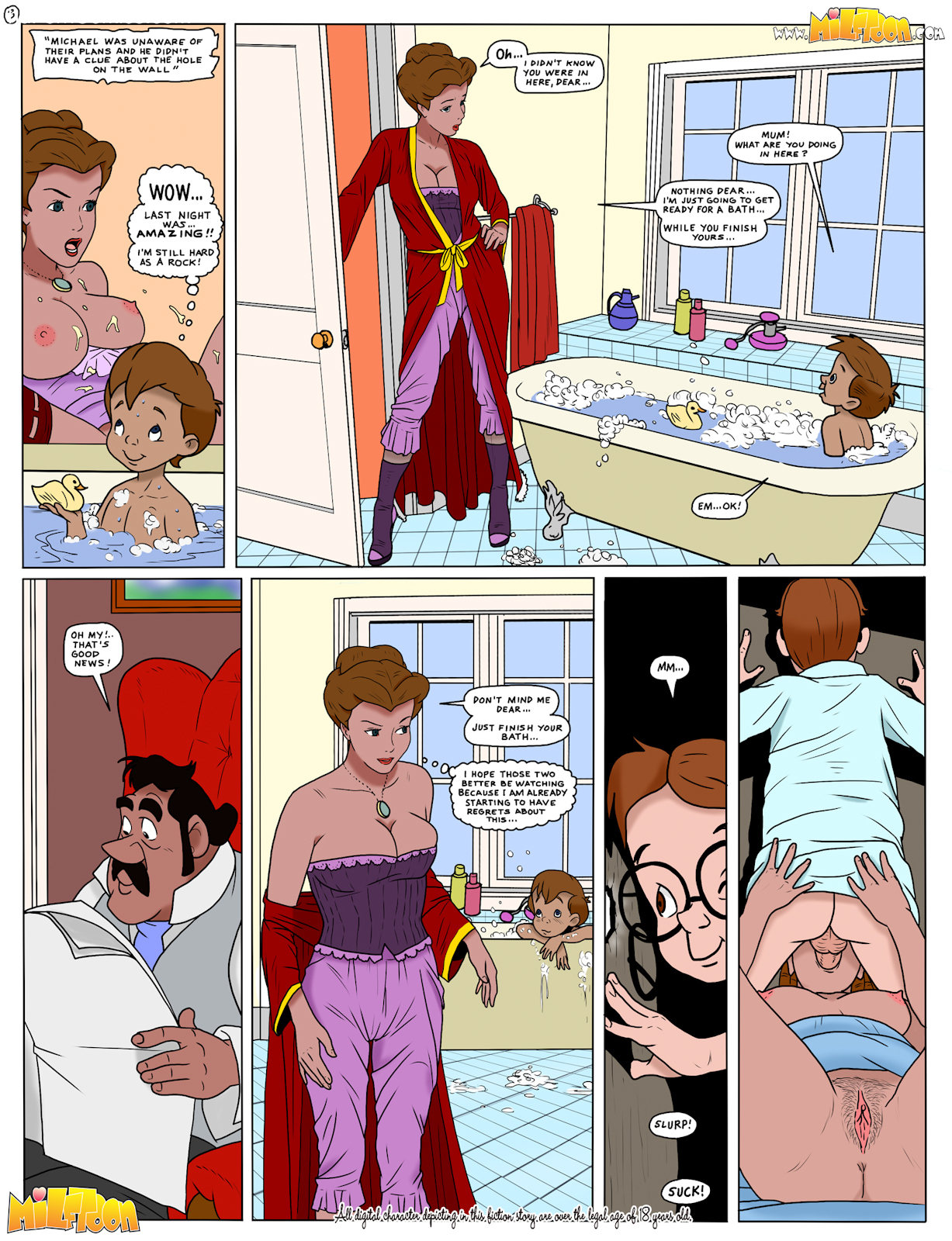 Mary and Wendy go Pro - Milfs Porn ComiX3 free sex comic